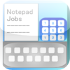 メモ帳ジョブズ テンキー付 Notepad Jobs